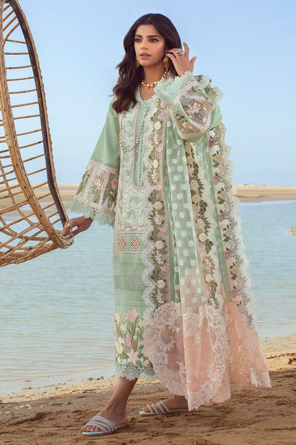 CRIMSON LUXURY UNSTITCHED NEW ARRIVAL `EID COLLECTION`
